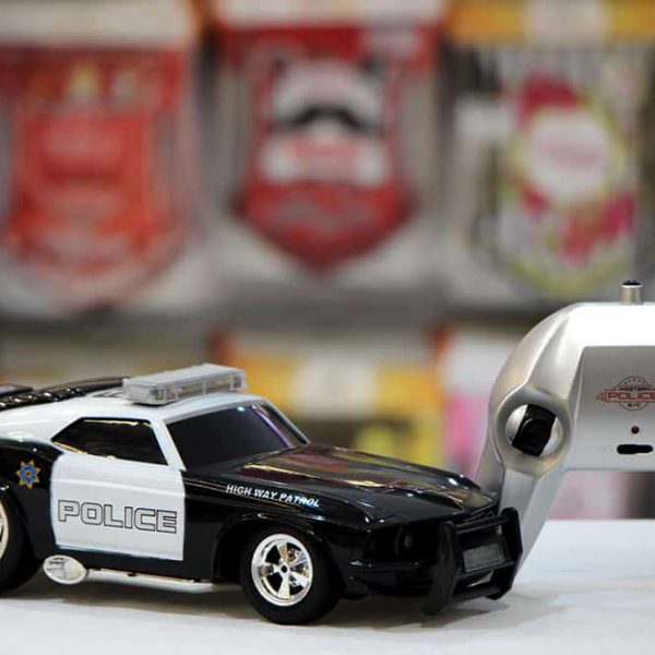 ماشین پلیس کنترلی ford mustang اسباب بازی