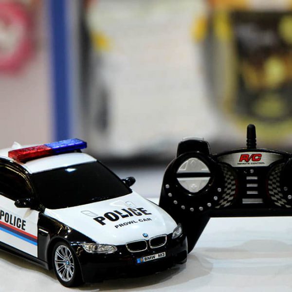 ماشین پلیس کنترلی bmw m3 اسباب بازی
